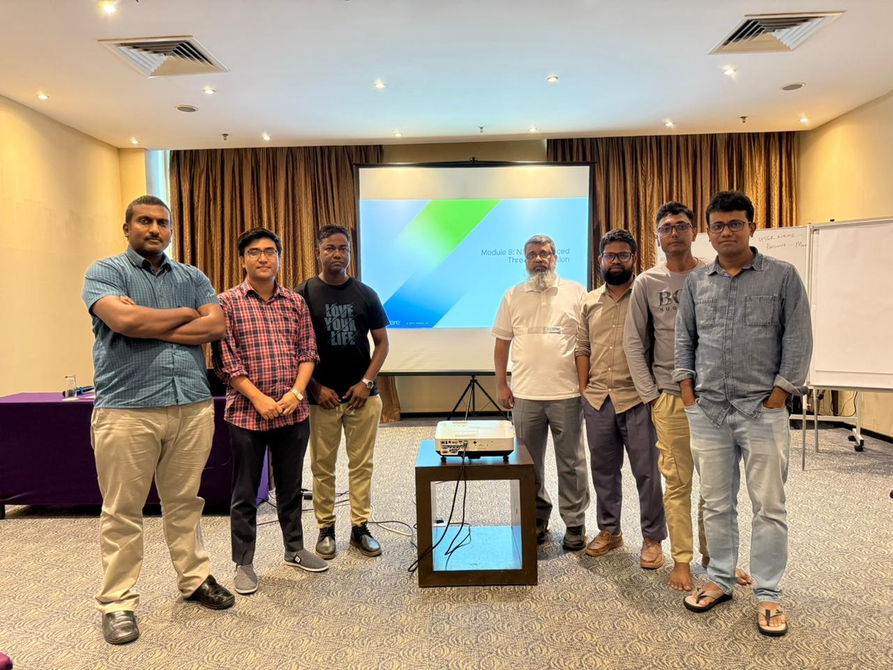 VMware NSX training in Malaysia for Sonali Bank PLC: 01